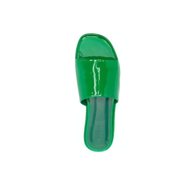 By Far Cala Patent finish Slides Women's-4