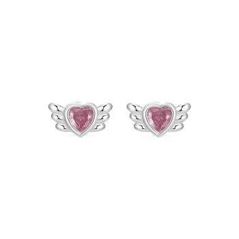 Good Quality S999 Fine Silver Stud Earrings Women's