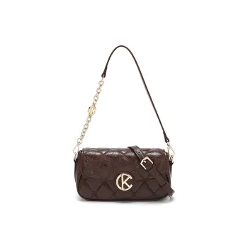 BETTINA VIVIAN PU Crossbody Bag Regular Women's Brown