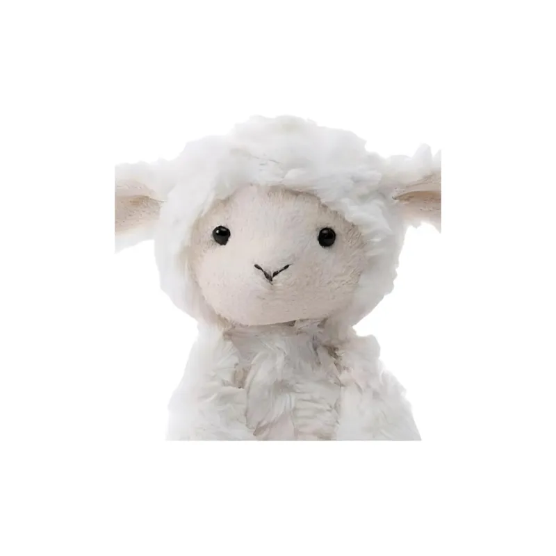 JELLYCAT Farm Animal Collection Squiggles Curl Luck Sheep Dolls Plush Doll 18CM High-2
