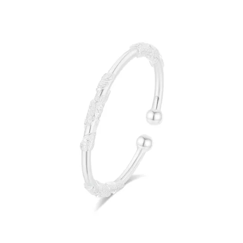 Cuz Strange Intention S999 Fine Silver Bangles Women's