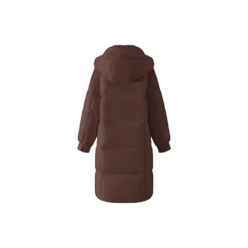 Flowers In Water Puffer Jacket Women's