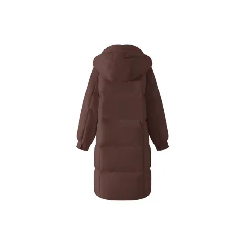 Flowers In Water Puffer Jacket Women's