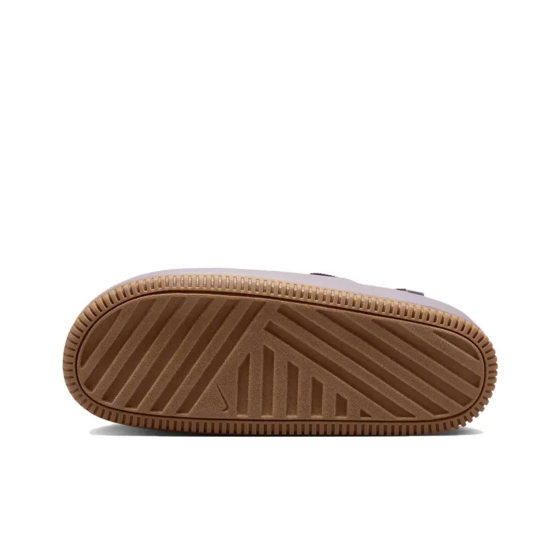 Nike Calm Mule Light Violet Ore Gum Medium Brown Women's-5