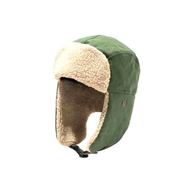Yamaichi Maru Cotton+Polar Fleece Trapper Hats Unisex Multicolor-1