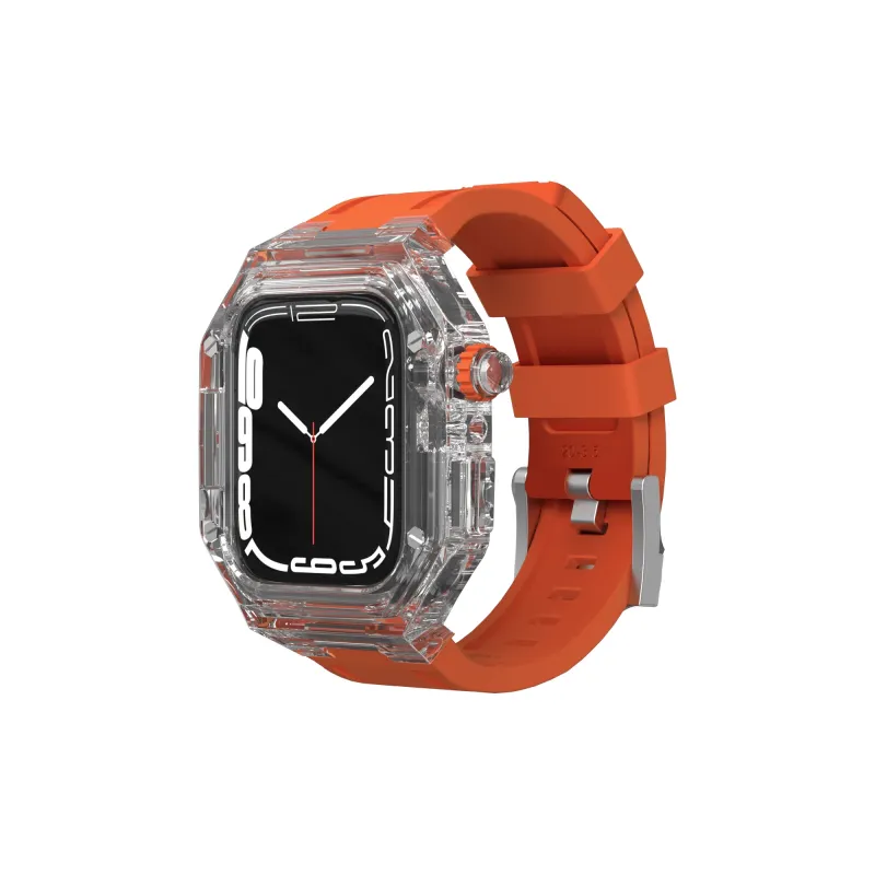 MSSM Apple Compatibility Watch Band 16.76cm~21.33cm 46 Watch Dial Silicone Material-18