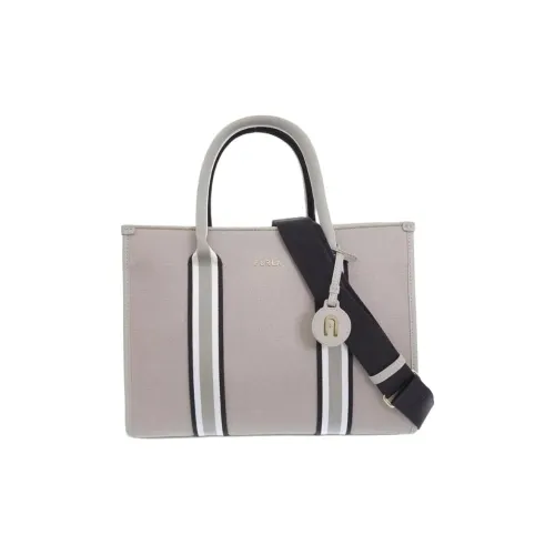 Furla Canvas Bag, Tote Bag, Shopping Bag, Shoulder Bag, Crossbody Bag, Handbag Women's Gray