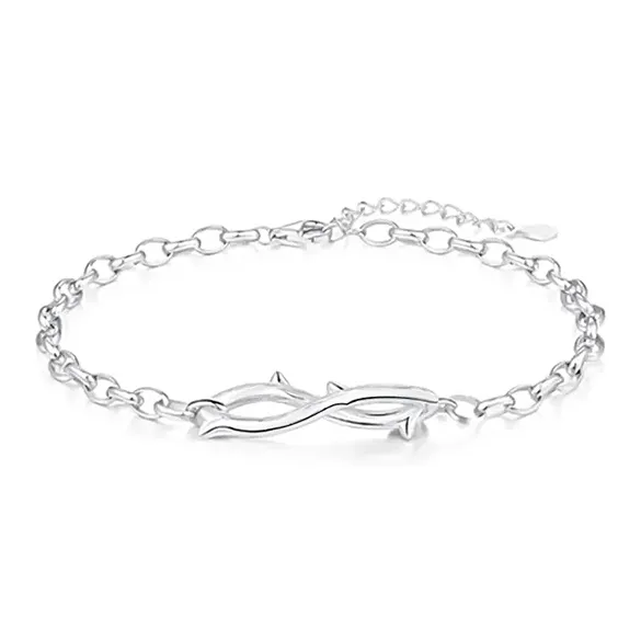 GLOIRE Alloy Bracelets Unisex Date Commute Versatile Style-0
