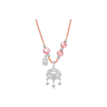 MOLADY S990 Silver Necklaces Women's