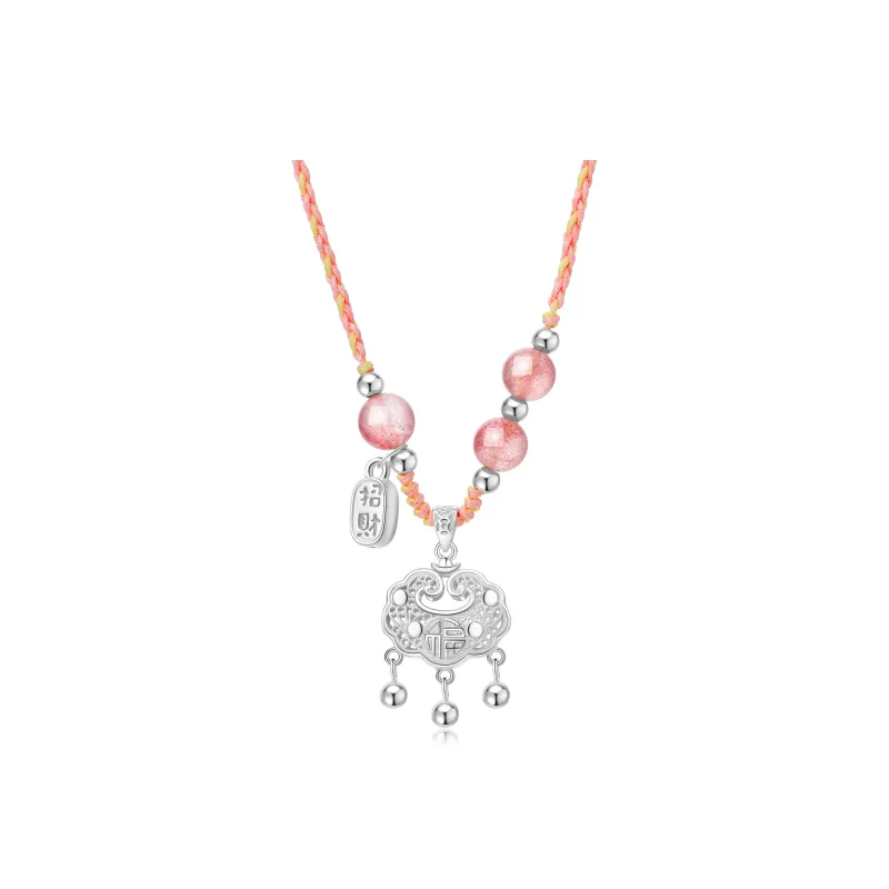 MOLADY S990 Silver Necklaces Women's-0