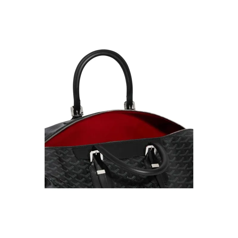 GOYARD Bowling45 Canvas Travel Bag Unisex Pitch Black-2