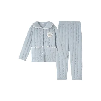 GOSO Pajama Set Women's Pink Blue