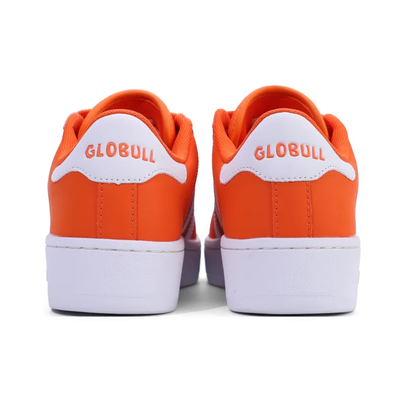 GLO BULL Skateboard Shoes Unisex Low Top Vibrant Orange-4