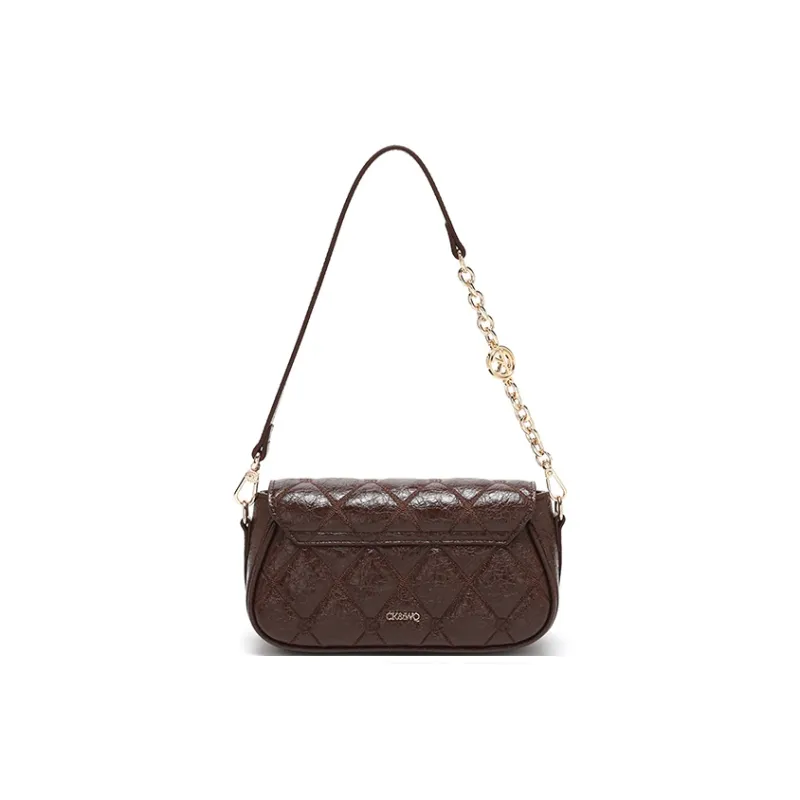 BETTINA VIVIAN PU Crossbody Bag Regular Women's Brown-4