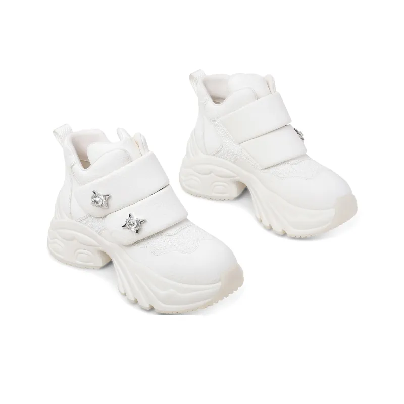Hoov Height Increasing High-Top Chunky Sneakers Women's-3