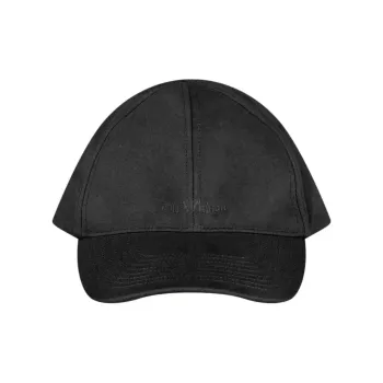 OFF WHITE Cotton Baseball Caps Men's Black