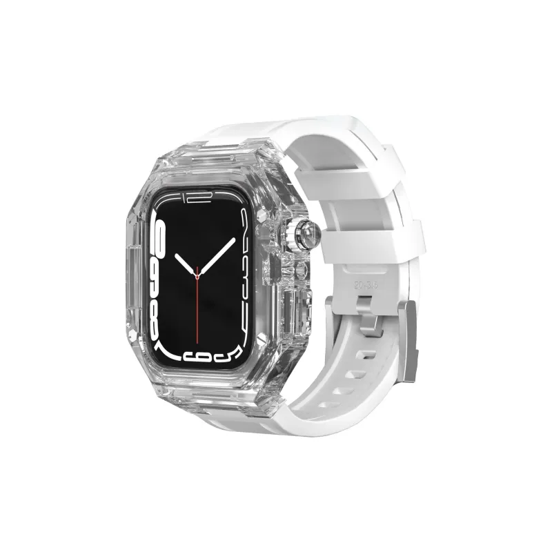 MSSM Apple Compatibility Watch Band 16.76cm~21.33cm 46 Watch Dial Silicone Material-16