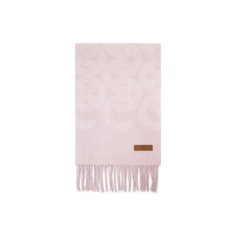 MARJAKURKI Red Scarf With 70s Retro Elegance Unisex Greeting Card-3