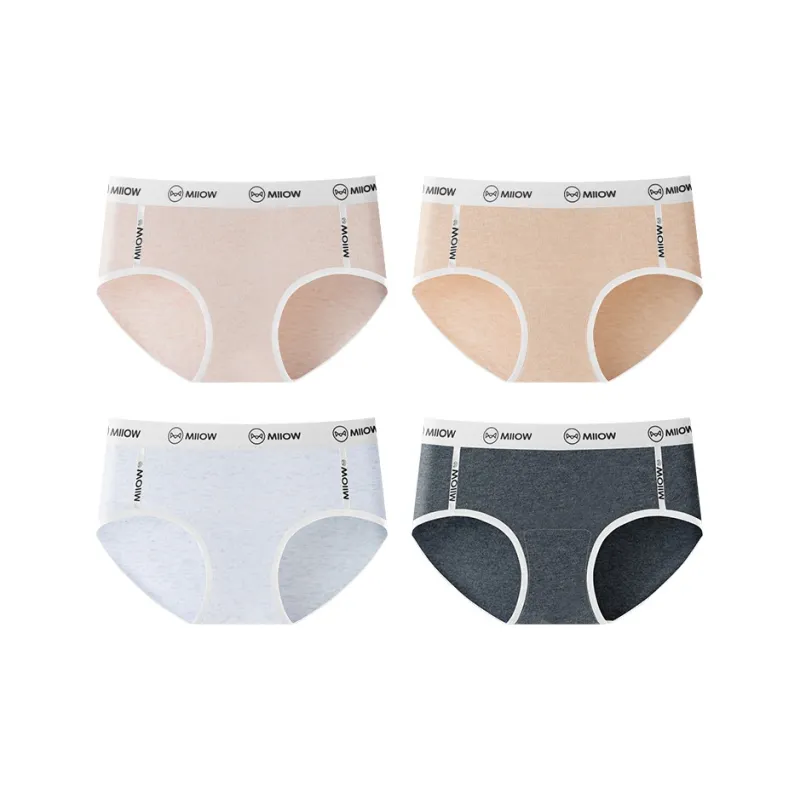 MIIOW Underpants Women's 4 Pack-12
