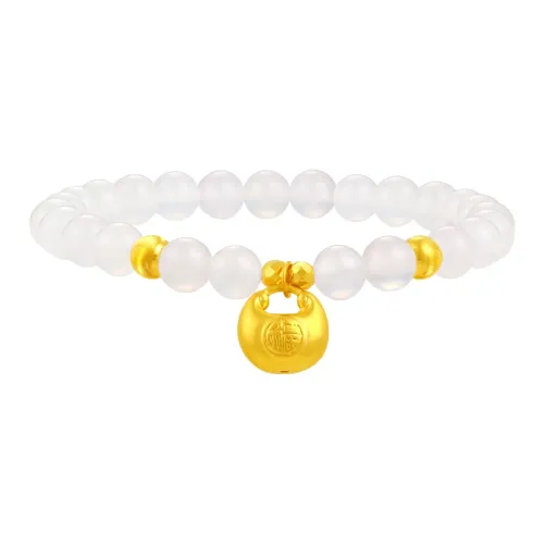 CHOW KING SANG Gold Bracelet Women's