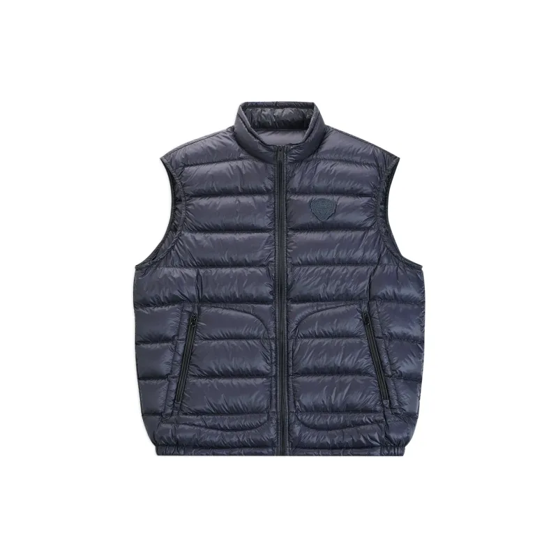 Ed Hardy Down Jacket Men's Midnight Blue With Saint Laurent Black Opium Fragrance Pendant Included-1