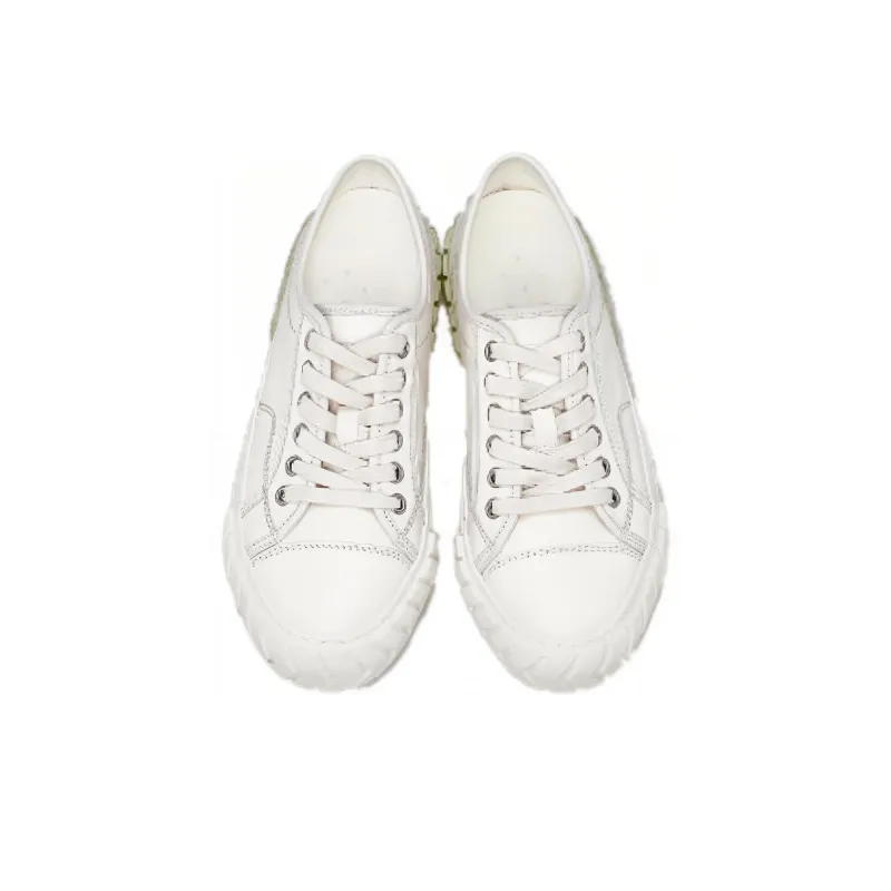 Both Low Top Canvas Shoes Women's White Green-2