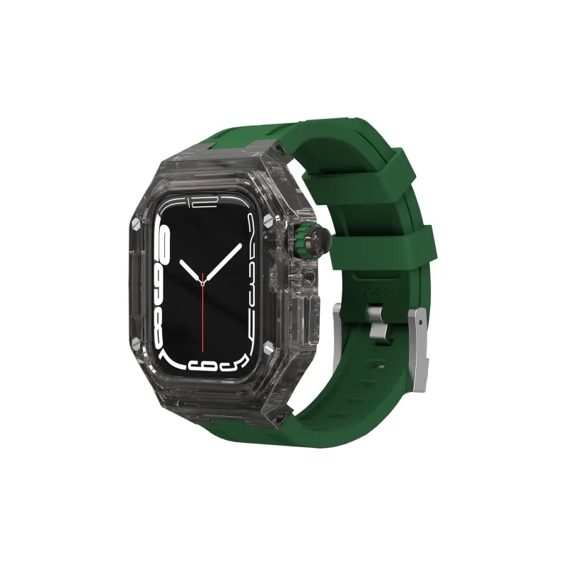 MSSM Apple Compatibility Watch Band 16.76cm~21.33cm 46 Watch Dial Silicone Material-23