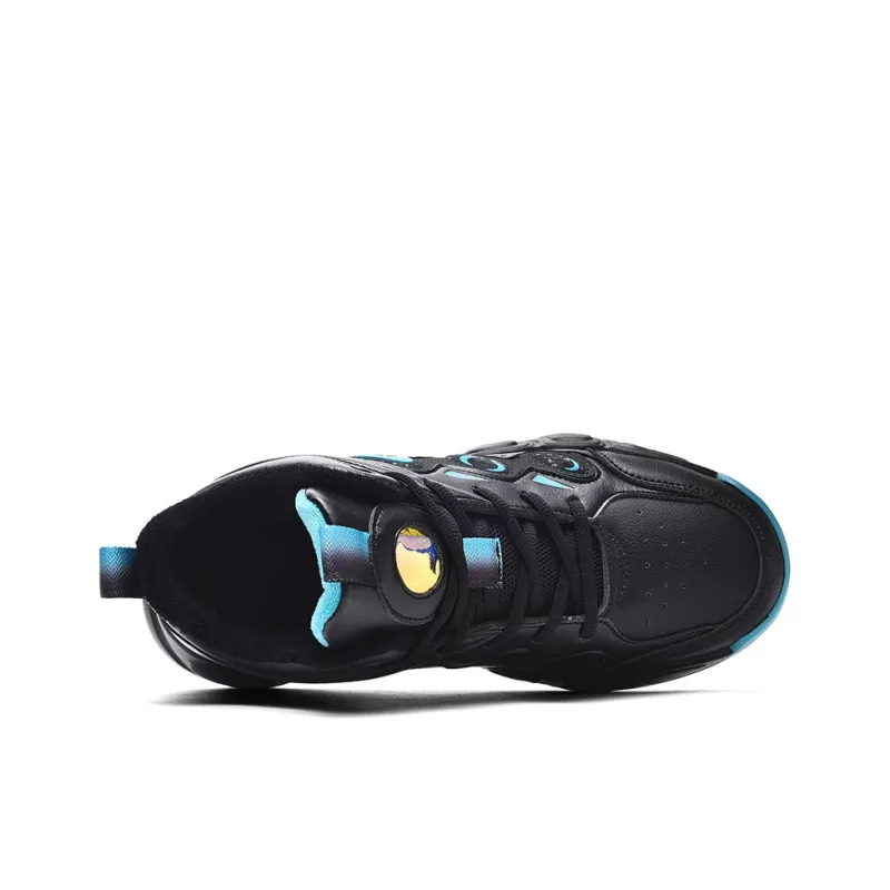 Black tailed Deer Thermal Cushioning Abrasion Resistant Slip Resistant High Top Basketball Shoes Men's-23