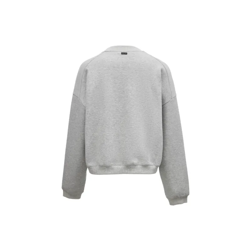 ONLY Sweatshirts Women's G47 Light Heather Gray-1