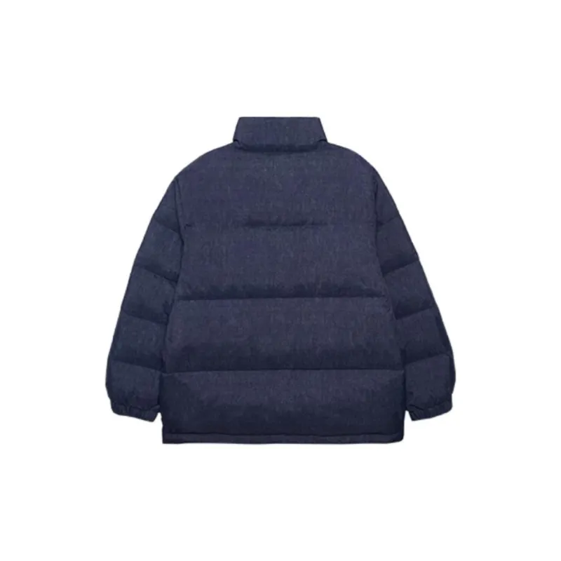 New Era x MLB FW24 Down Jacket Unisex Black Denim Blue-1