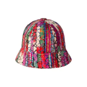KANGOL Polyester Blend Bucket Hats Unisex Pink