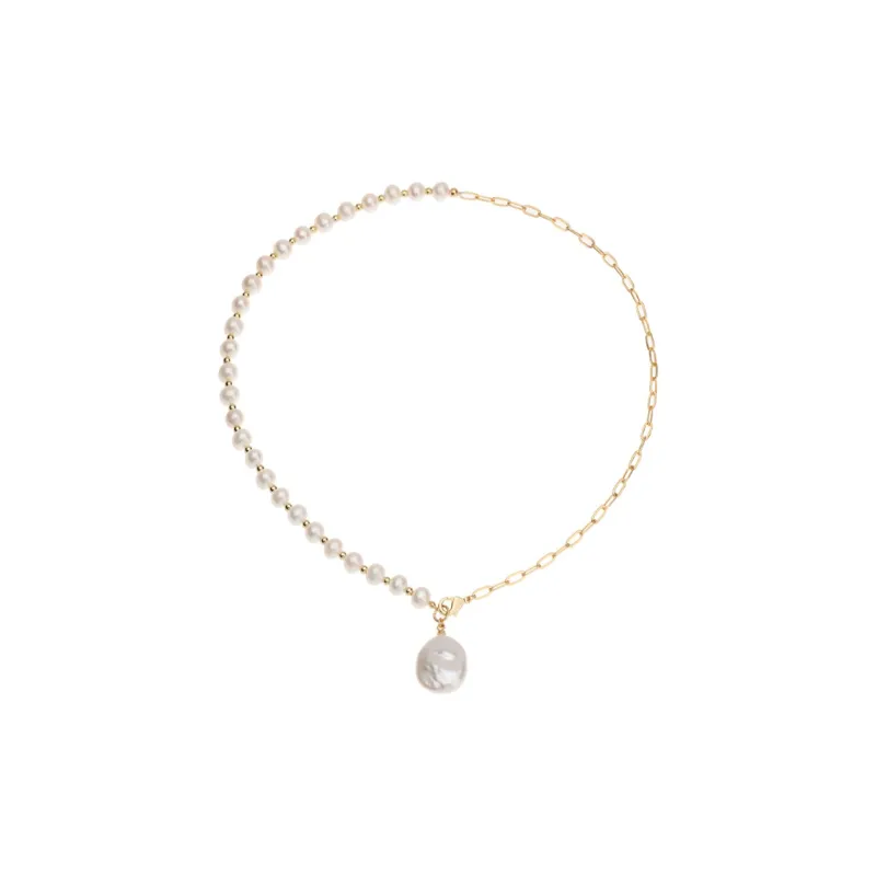 Andaozi Freshwater Pearl Necklaces Women's-0