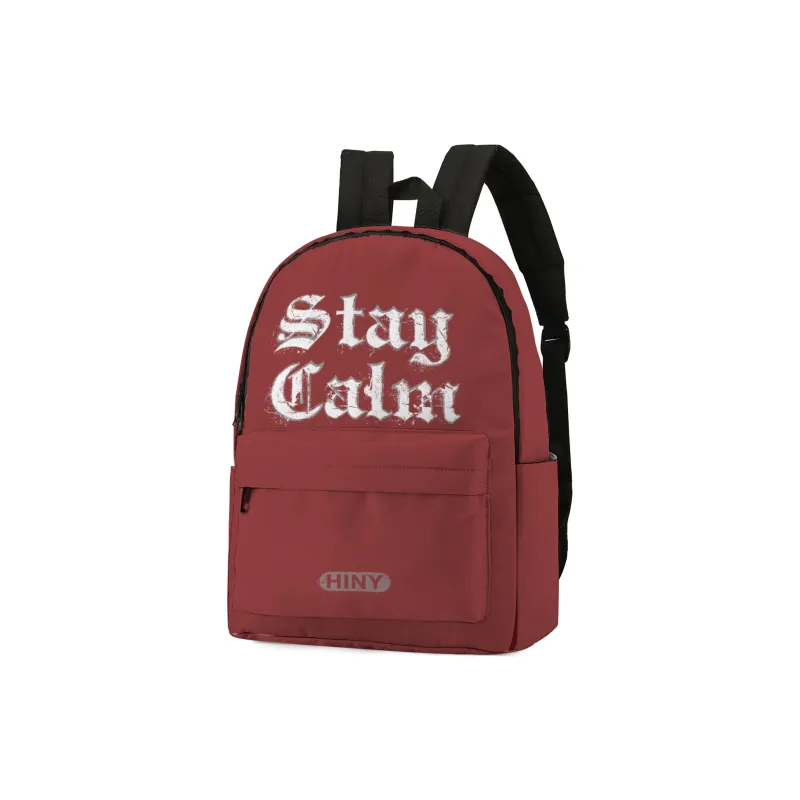 HINY Polyester Student Backpack Regular Unisex Multicolor-10