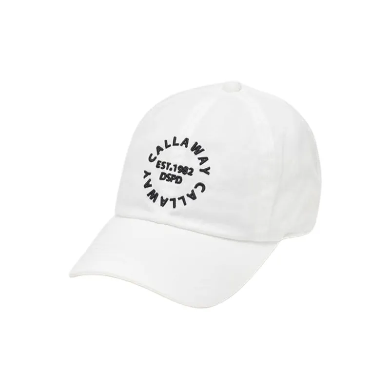 Callaway Cotton Baseball Caps Men's White-0