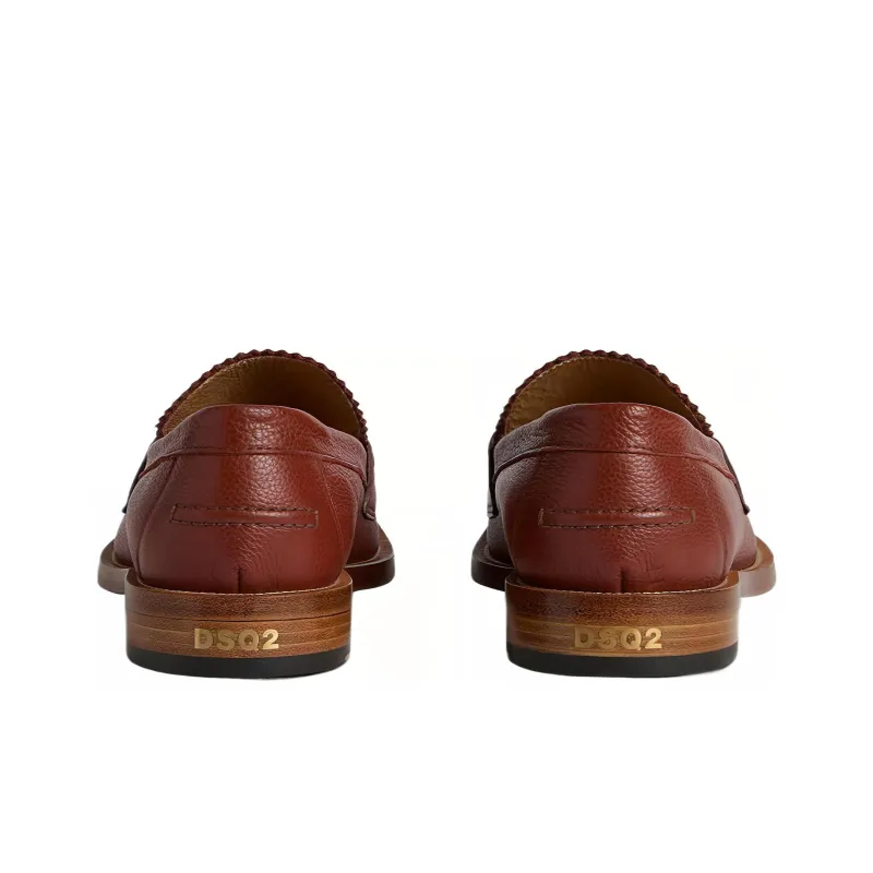 DSQUARED 2 Almond Toe Loafers-4