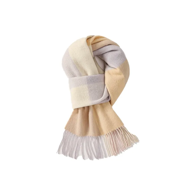 MOERCIAN 100% Sheep Wool Knit Scarves Women's-1
