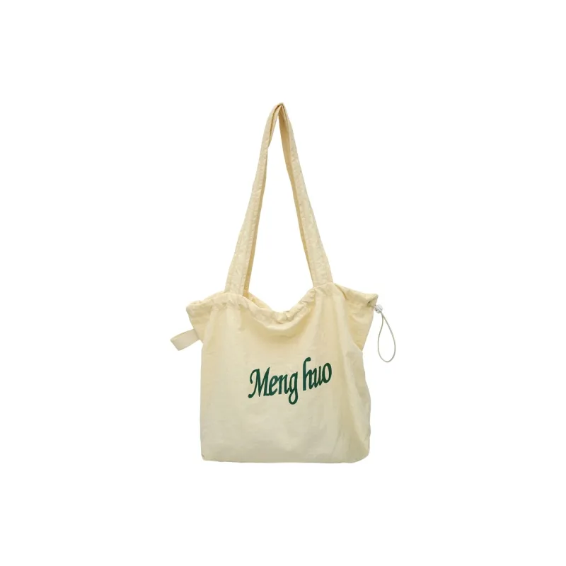 DCLOUD Nylon Tote Bag Shoulder Bag Women's Yellow/White/Gray/Black/Blue/Khaki/Red-0