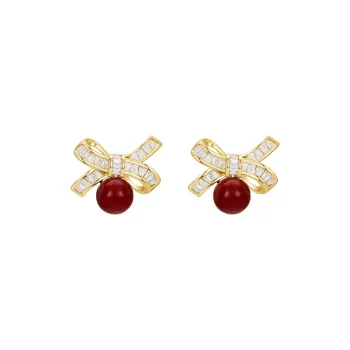 JAY Faux Pearl Stud Earrings Women's