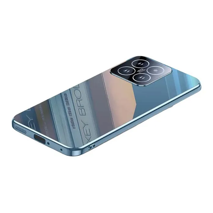 LONGYUGU Glass Material Advanced Ice Crystal Heat Dissipation Phone Case Compatible With Xiaomi 13/14/Pro Series-5