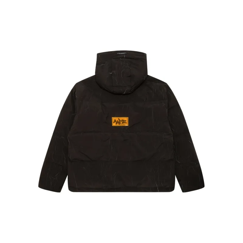 Aape By *A Bathing APE® Crease Effect Padded Jacket-1