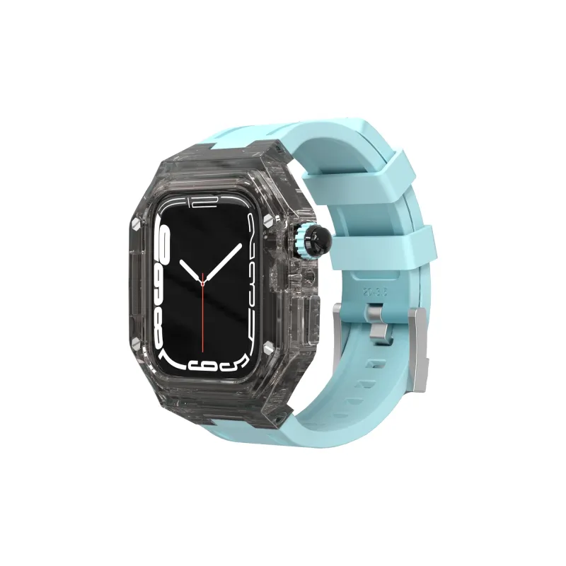 MSSM Apple Compatibility Watch Band 16.76cm~21.33cm 46 Watch Dial Silicone Material-8