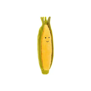 JELLYCAT Gourmet Collection Vegetable Lively Corn Dolls Plush Doll 20cm High