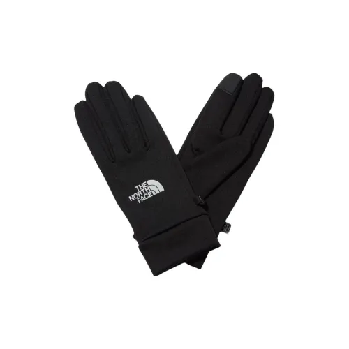 THE NORTH FACE Polyester Polyurethane Knit Gloves Unisex Black