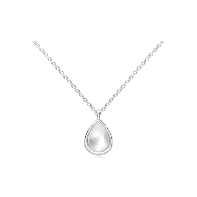 HUSSAIN 925 Sterling Silver Necklaces Women's-2