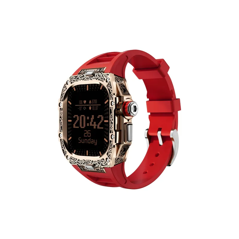 MSSM Watch Band Apple Compatibility Silicone Material-8