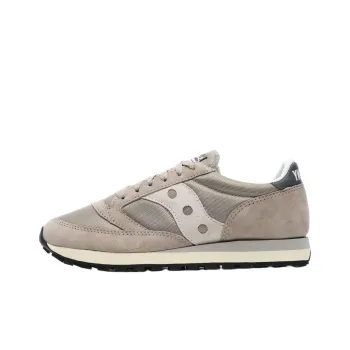 Saucony Jazz 81 Anti Slip Wear Resistant Low Top Running Shoes Unisex Gray