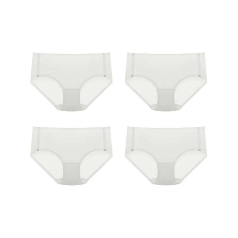 YOUNGYELL 100% Cotton Antibacterial Crotch Low Rise Underpants Women's Combo Set-13