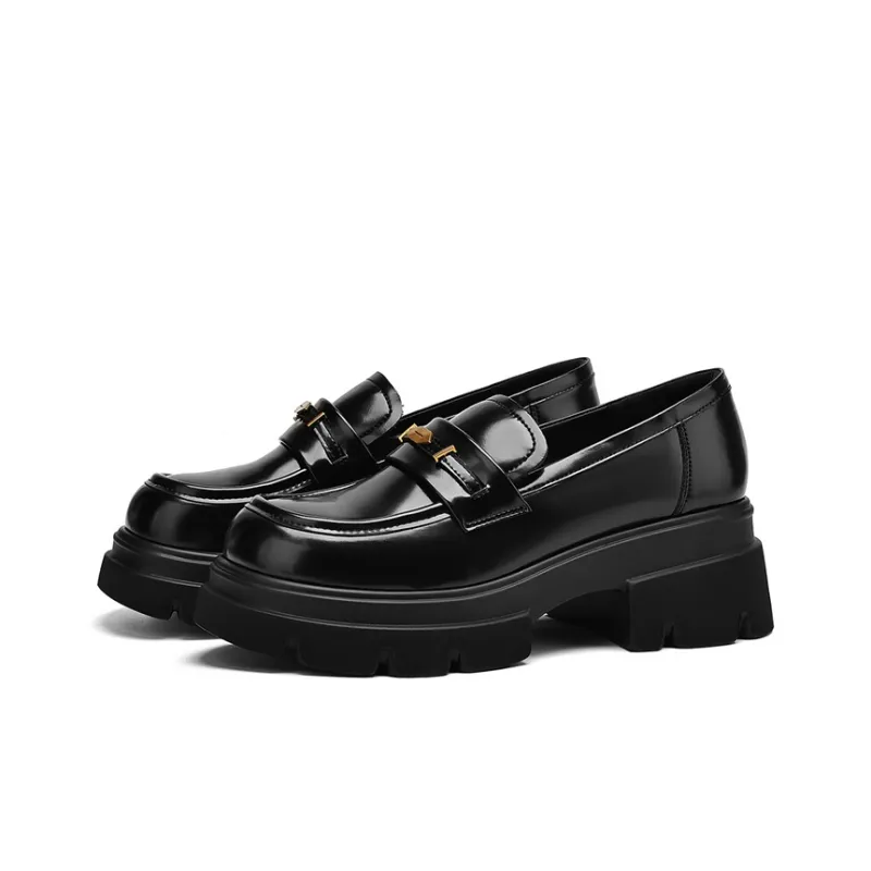 JOSINY Loafers 5.8cm Women's Black-2