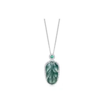 CHAOHONGJI Glutinous Jade Necklaces Women's