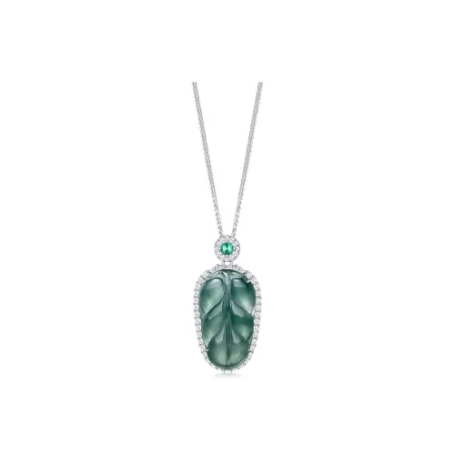 CHAOHONGJI Glutinous Jade Necklaces Women's